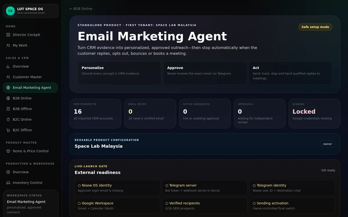 Sales Assistant workflow